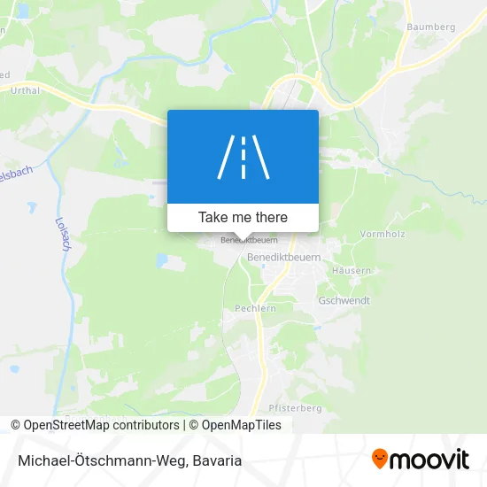 Карта Michael-Ötschmann-Weg