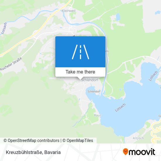 Kreuzbühlstraße map