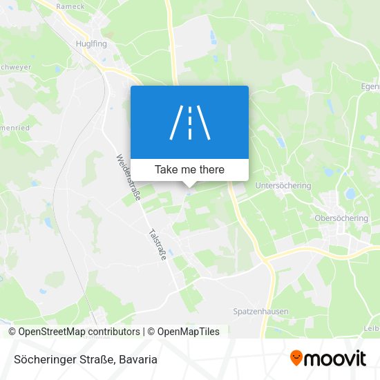 Söcheringer Straße map