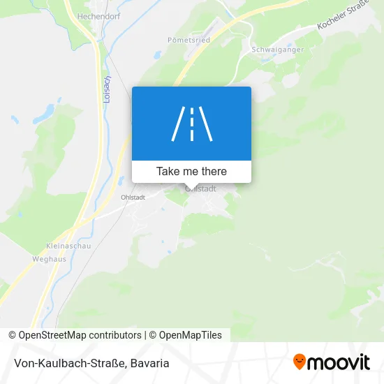 Карта Von-Kaulbach-Straße