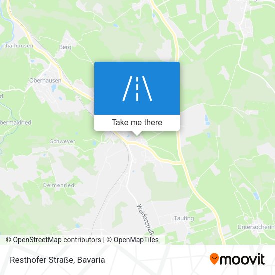 Resthofer Straße map
