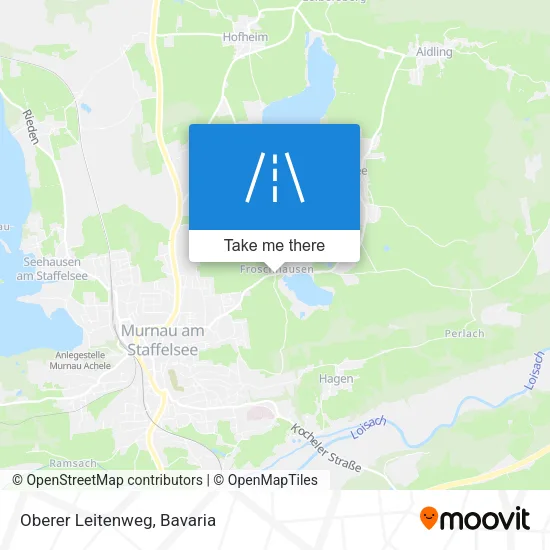Карта Oberer Leitenweg