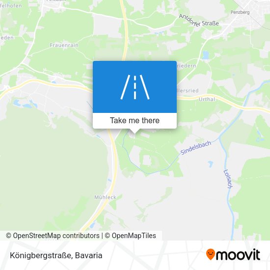 Königbergstraße map