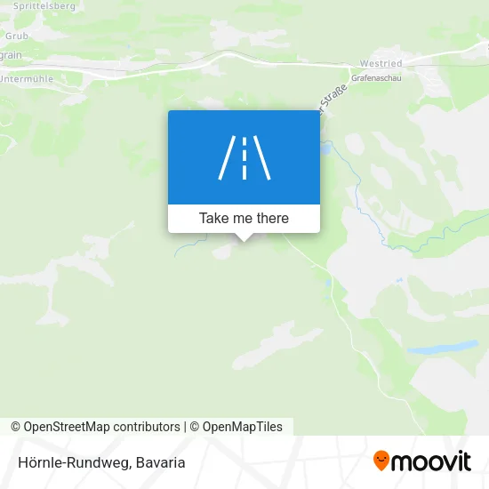 Карта Hörnle-Rundweg