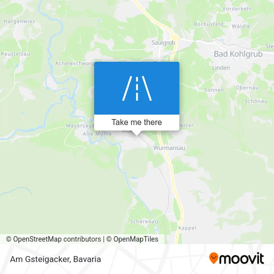 Карта Am Gsteigacker