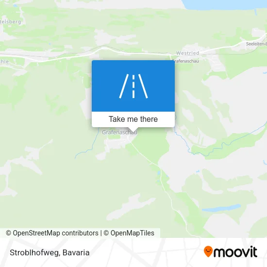 Карта Stroblhofweg