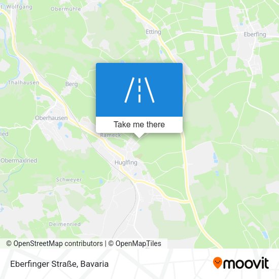 Eberfinger Straße map