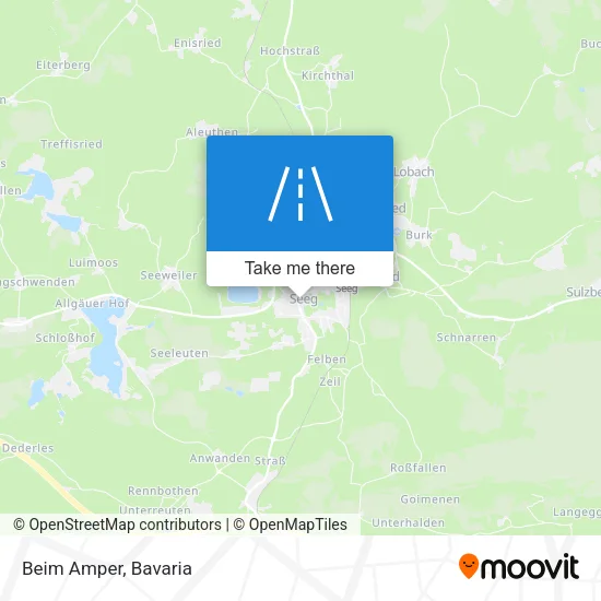 Карта Beim Amper