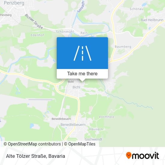 Alte Tölzer Straße map
