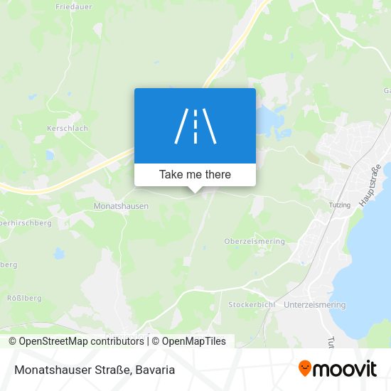 Monatshauser Straße map