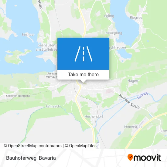 Карта Bauhoferweg