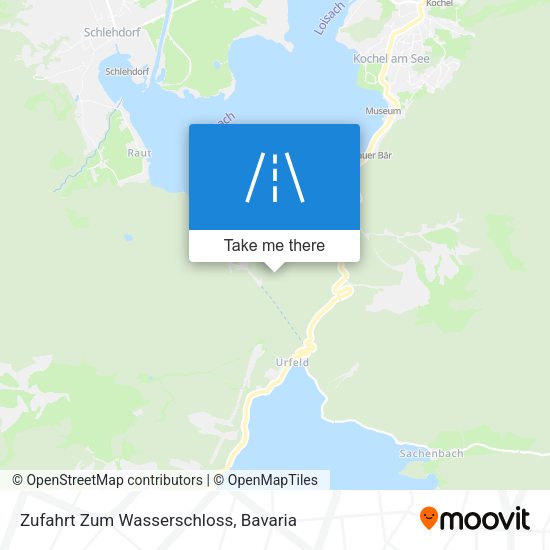 Zufahrt Zum Wasserschloss map