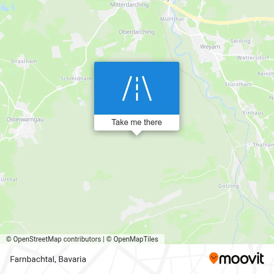 Farnbachtal map
