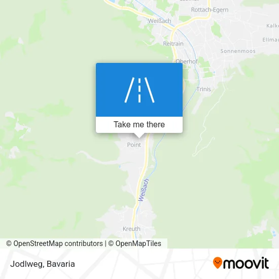 Карта Jodlweg