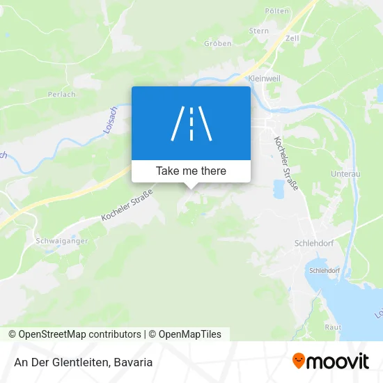 Карта An Der Glentleiten