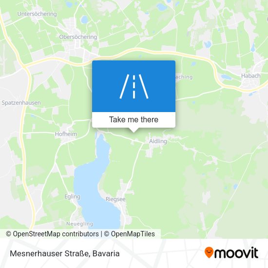 Mesnerhauser Straße map
