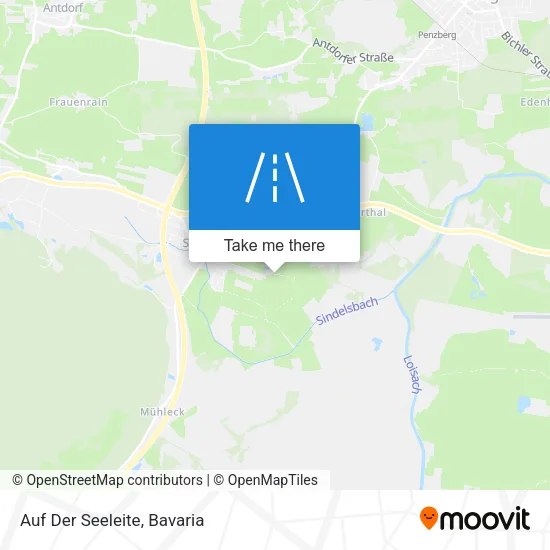 Карта Auf Der Seeleite