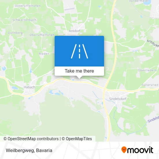 Карта Weilbergweg