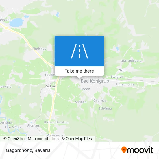 Карта Gagershöhe