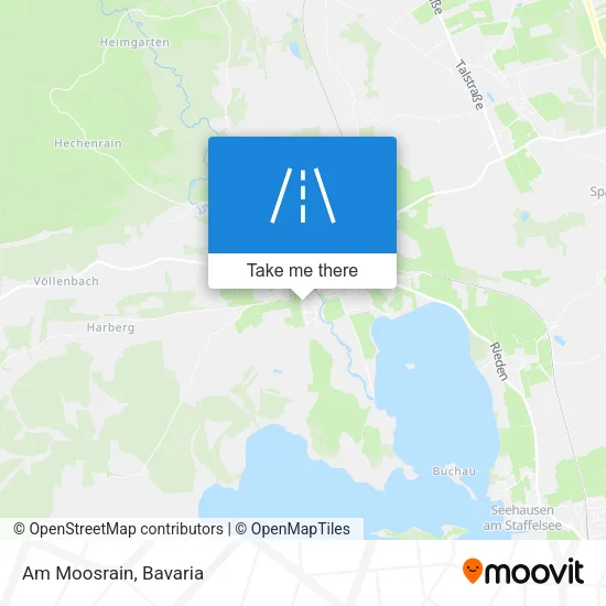 Am Moosrain map