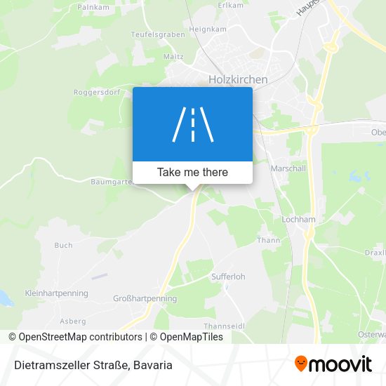 Dietramszeller Straße map