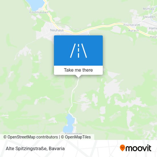 Alte Spitzingstraße map