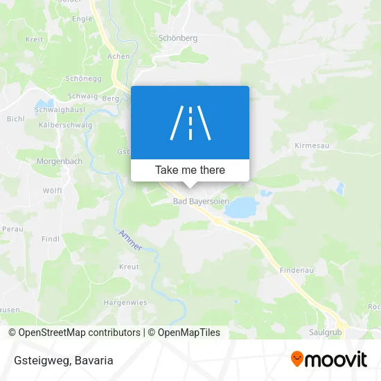 Карта Gsteigweg