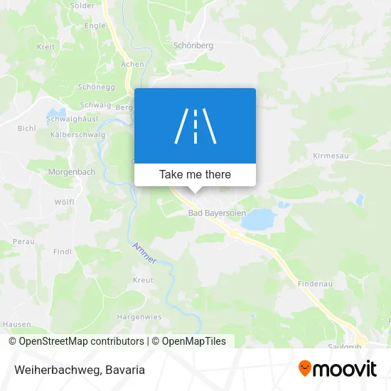 Карта Weiherbachweg