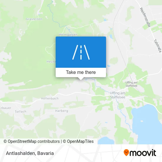 Карта Antlashalden