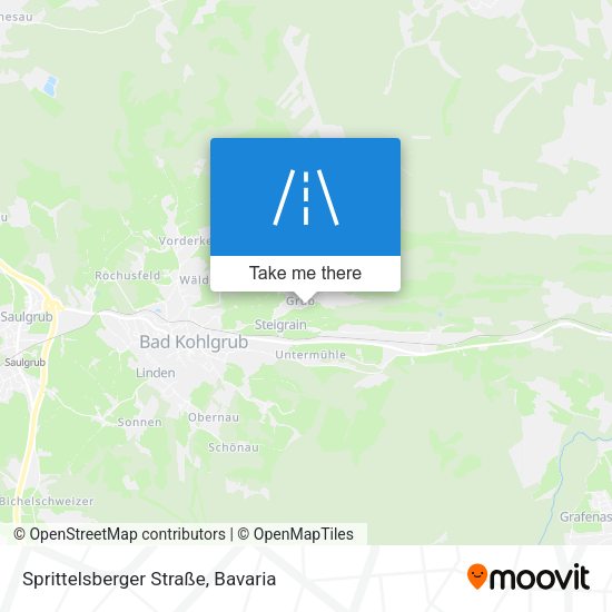Sprittelsberger Straße map