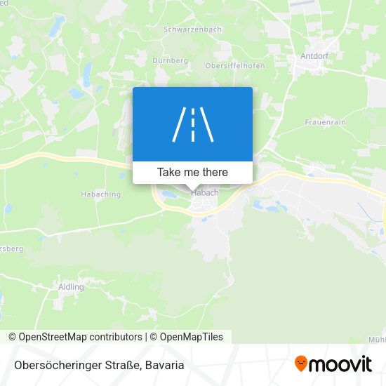 Obersöcheringer Straße map