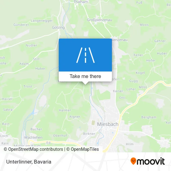 Карта Unterlinner