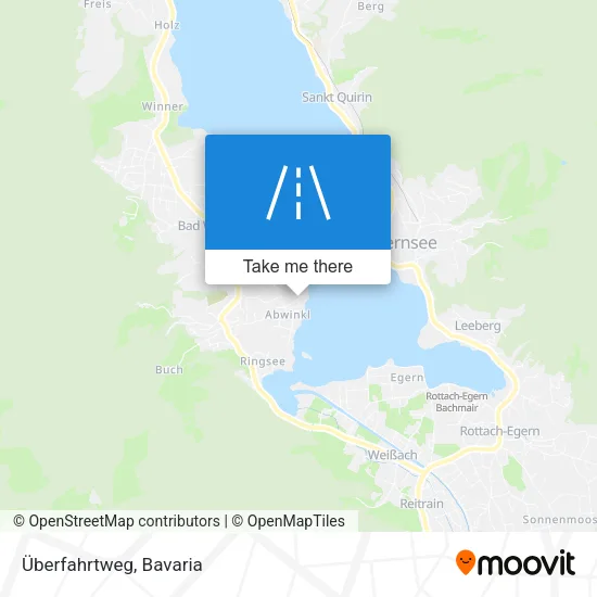 Карта Überfahrtweg