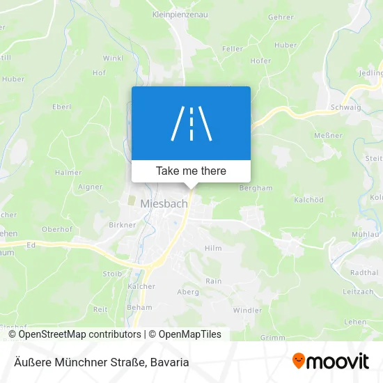 Карта Äußere Münchner Straße
