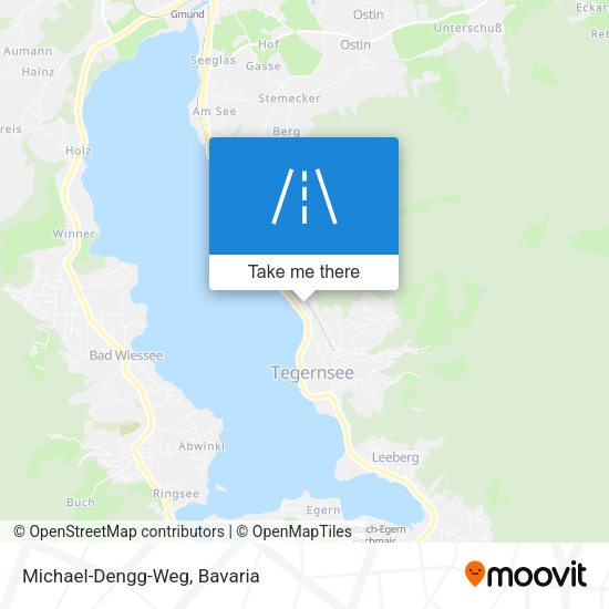 Michael-Dengg-Weg map