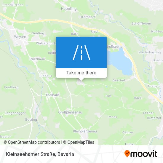 Kleinseehamer Straße map
