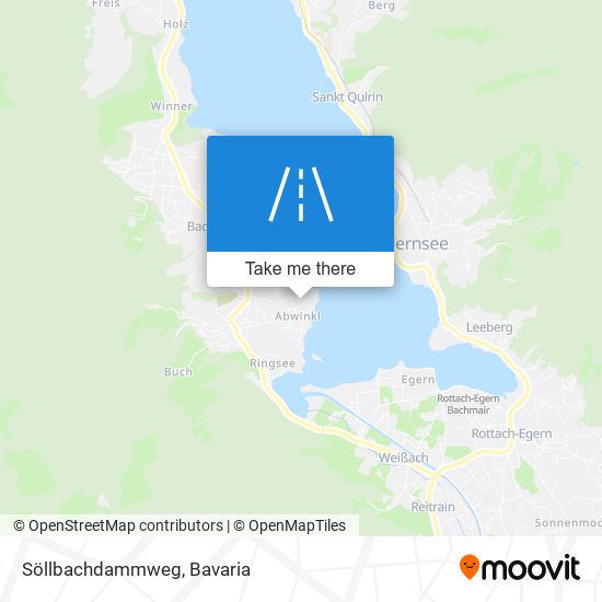 Söllbachdammweg map