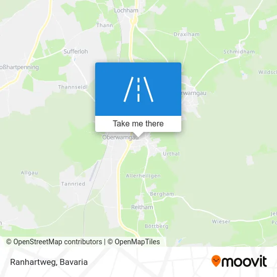 Ranhartweg map