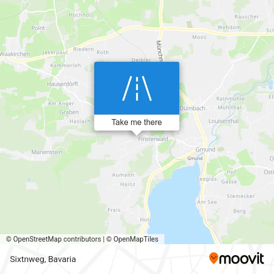 Карта Sixtnweg