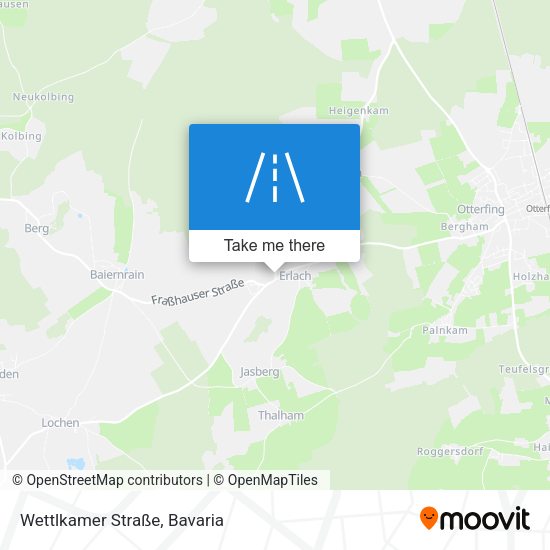 Wettlkamer Straße map