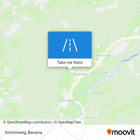 Карта Krimmweg