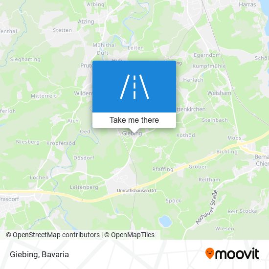 Giebing map