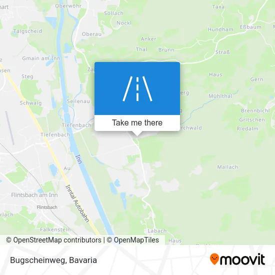 Карта Bugscheinweg