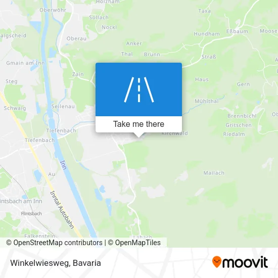 Карта Winkelwiesweg