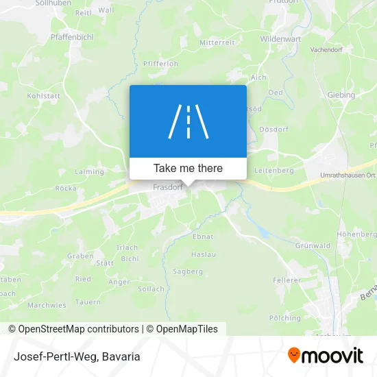 Карта Josef-Pertl-Weg