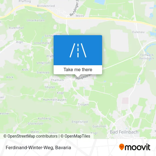 Карта Ferdinand-Winter-Weg
