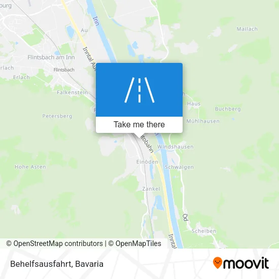Карта Behelfsausfahrt