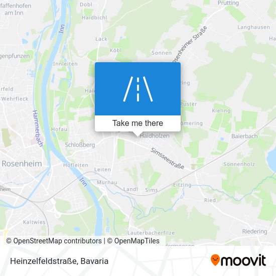 Heinzelfeldstraße map