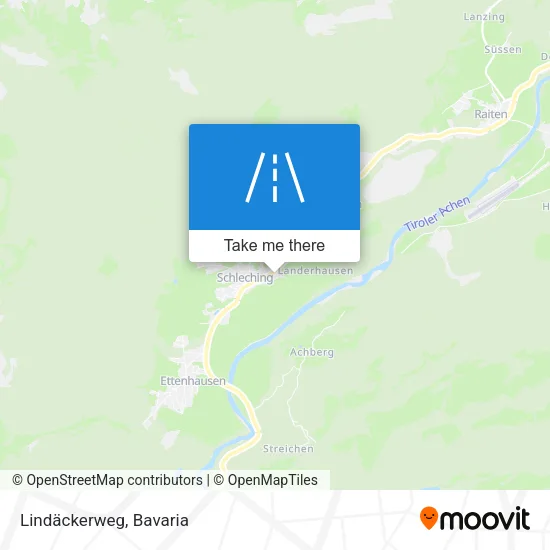 Карта Lindäckerweg