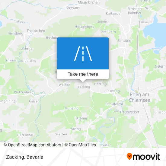Zacking map
